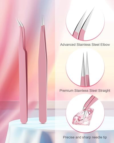 Rhinestone picker tool set displayed with nail art rhinestones