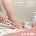 Twelve pieces of electronic pedicure tool refills displayed in a grid layout.