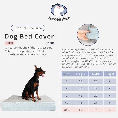 Close up view of the four layer waterproof protection material on pet bed