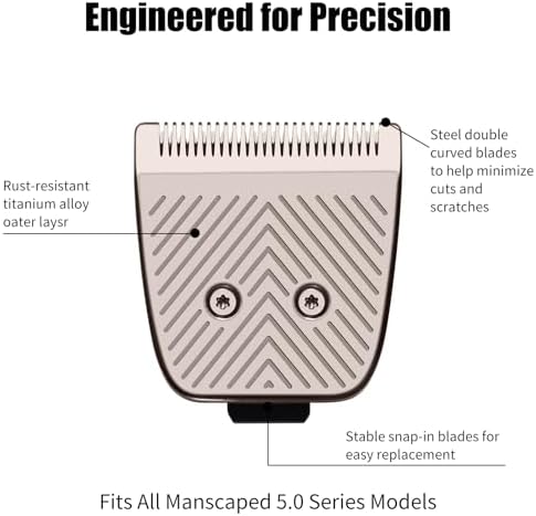 Snap-in cartridge design for easy trimmer blade installation