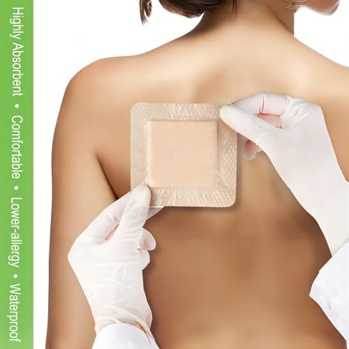 NeuHeils waterproof silicone bandage applied to skin demonstrating a flexible protective seal