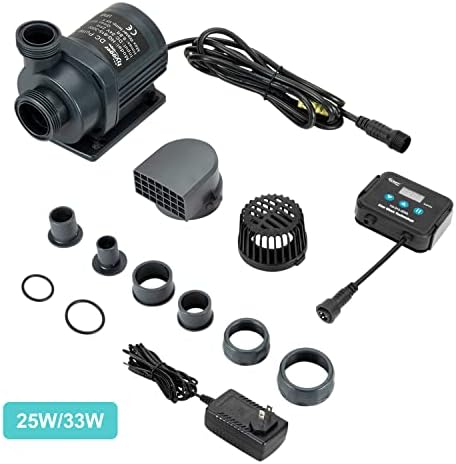 Hygger 24V water pump LED display controller close up
