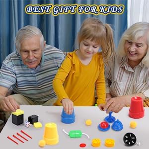 Full contents of Skirfy magic trick set for beginners