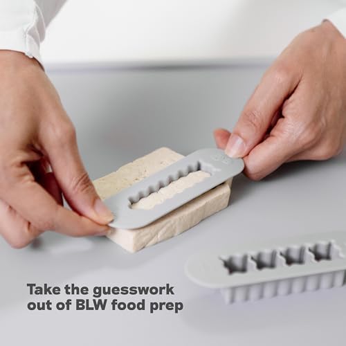 Ezpz food cutters ergonomic grip detail
