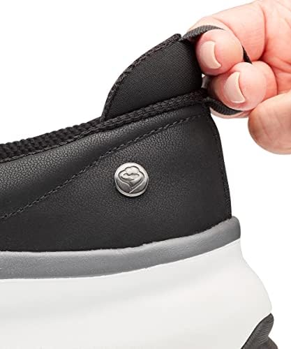 Bottom view of the slip resistant rubber sole for diabetic foot safety.