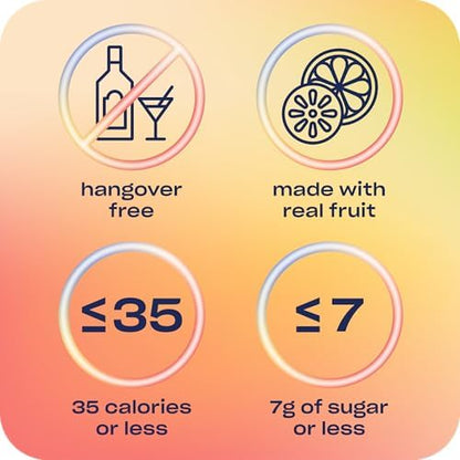 Premium imported USA Recess Zero Proof variety pack lifestyle display for parties