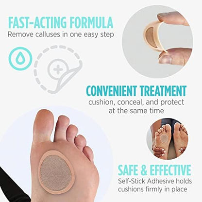 Comfort Zone 20 piece callus treatment set including 8 medicated dots