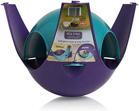 Lixit Critter Space Pod detached two-piece cleaning view