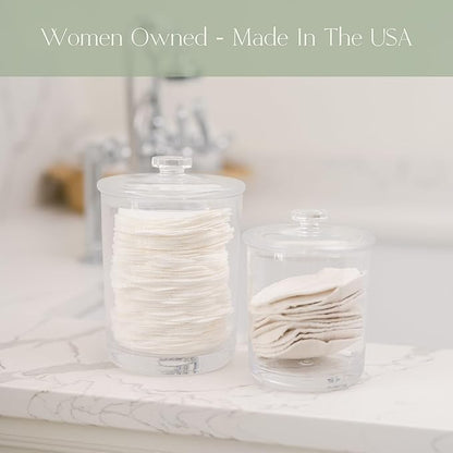 Natural cotton material detail of NuAngel nursing pads