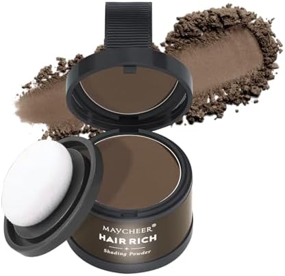 Maycheer root touch up powder applicator puff detail