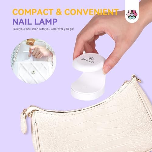 Side profile of Saviland 16W mini nail dryer device