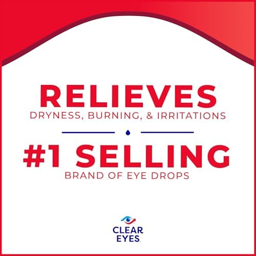 Three bottles of Clear Eyes Redness Relief for 12 hour comfort.