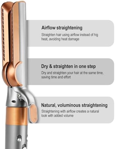 Heat free straightening tool accessory showing secure locking base mechanism