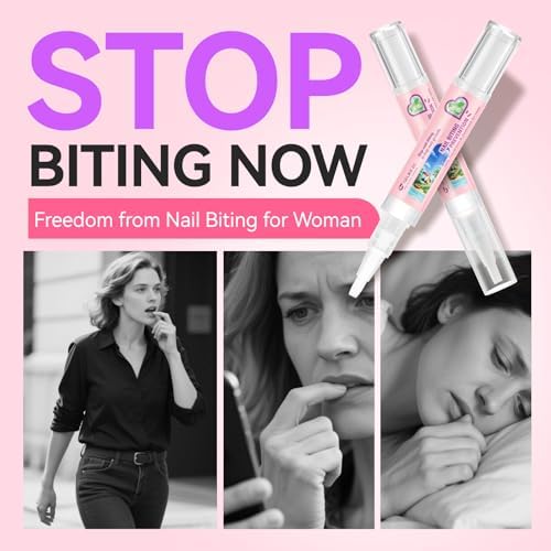Child using Gelike EC nail biting treatment pen