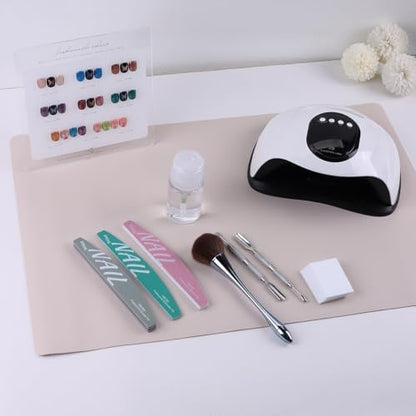 FSpronail nail art table mat for professional salon use
