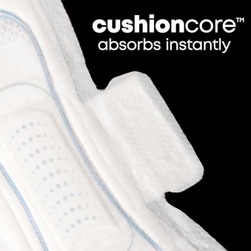 Dermatologist tested fragrance free period pads for nighttime comfort