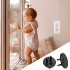 Child proofing safety caps for standard electrical outlets