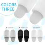 Bottom sole grip view of comfortable indoor guest footwear