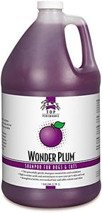 Top Performance Wonder Plum Shampoo back label instructions and ingredients