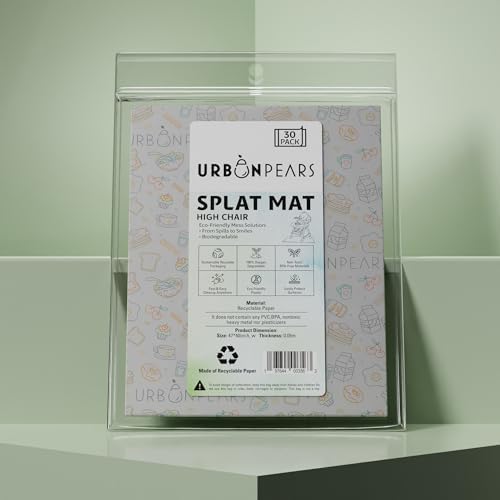Urban Pears large 47 by 40 inch biodegradable mat spread open on tiles for sensory play.