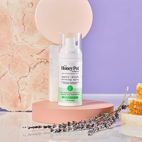 Maximum strength anti-itch spray for women with plant-derived ingredients