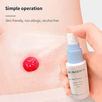 Waterproof ostomy barrier film spray for sensitive peristomal skin care