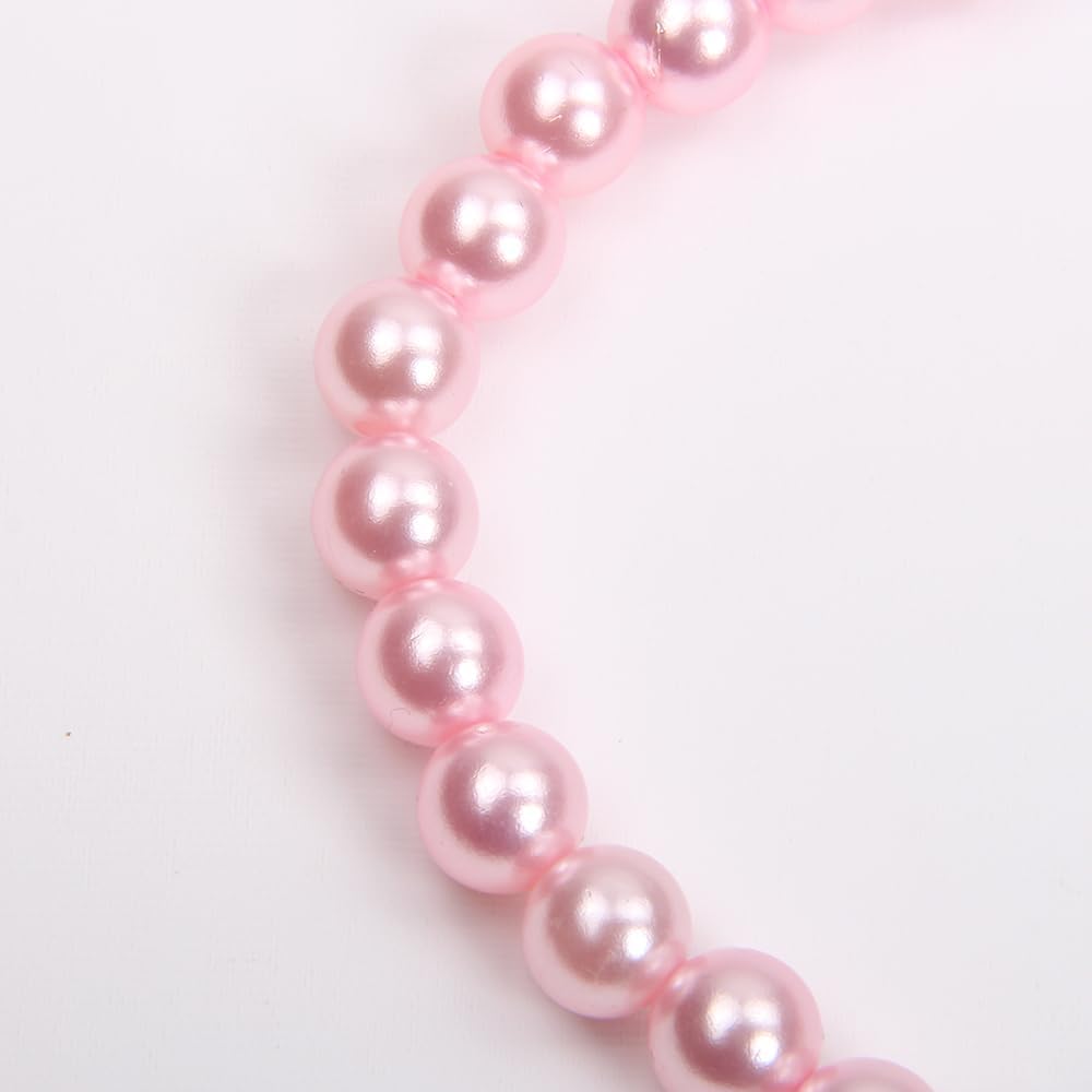 Adjustable jewelry closure on the XKSRWE pink pearl dog necklace accessory