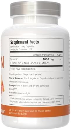VitaCosmoX 1000 mg serving dietary supplement bottle side profile showing seal