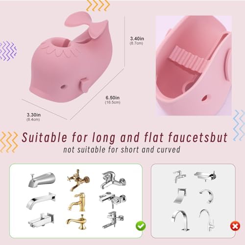 Soft silicone safety tap cover demonstrating flexible stretch material