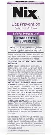 Imported Nix lice prevention spray 177ml bottle for Indian households