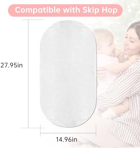 Ajrwiiy nursery changing pad protector fitted on standard table