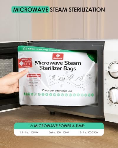 Close up of digital tracker on sterilizer bag