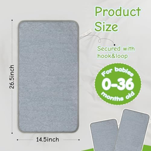 Rainflow portable diaper changing mat folded for travel