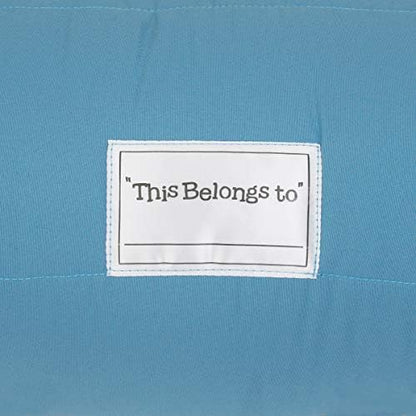 Everything Kids branded Frozen 2 nap mat with Velcro closure