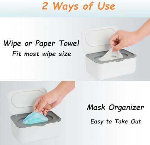 Seposeve wipes dispenser on changing table setting