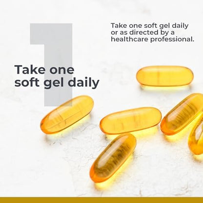Premier Research Labs Vegan Omega 3 fatty acids 60 vegetarian softgels for cognitive wellness