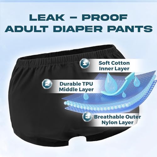Lfdavp adult diaper cover XL size flat lay