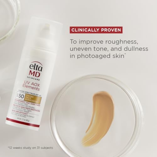 Mineral tinted moisturizer SPF 50 pump dispenser evens skin tone naturally