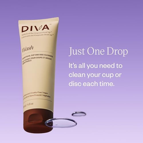 DIVA Wash concentrated citrus scented cleanser for silicone cups