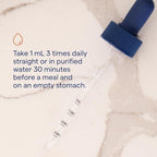 Trace Minerals Research Ionic Fulvic Acid glass bottle with dropper cap