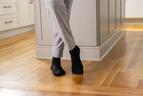 Bottom view of Dr. Scholl's socks highlighting the lightweight flat knit construction