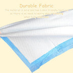 Xigga waterproof backing demonstration on changing mat