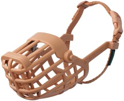 Baskerville dog muzzle showing panting and drinking room