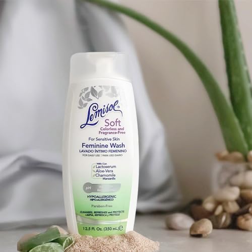 Authentic USA imported Lemisol feminine hygiene wash for pH balance.