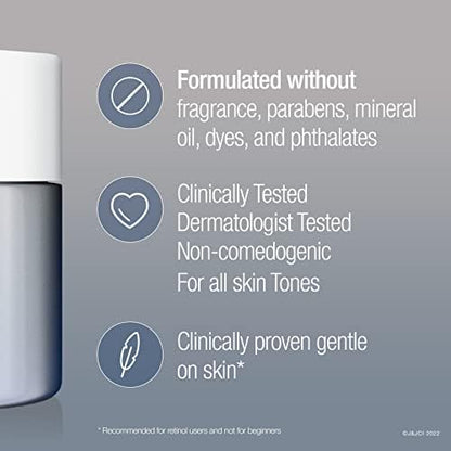 Neutrogena fragrance-free night cream for softer smoother skin