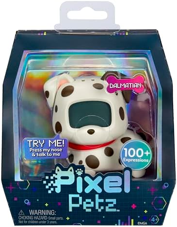 MGA Entertainment digital pet dog showing voice and touch sensor interaction