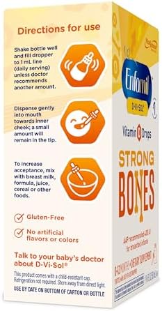 Enfamil infant vitamin d drops lifestyle product arrangement