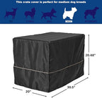 Premium breathability dog crate accessory for reducing anxious barking behavior.