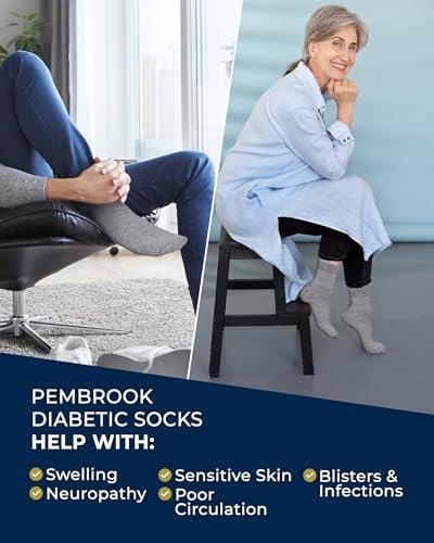 Breathable bamboo fabric texture of Pembrook seamless ankle socks.