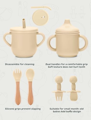 Full collection of Jelldjk 9 piece baby dining supplies